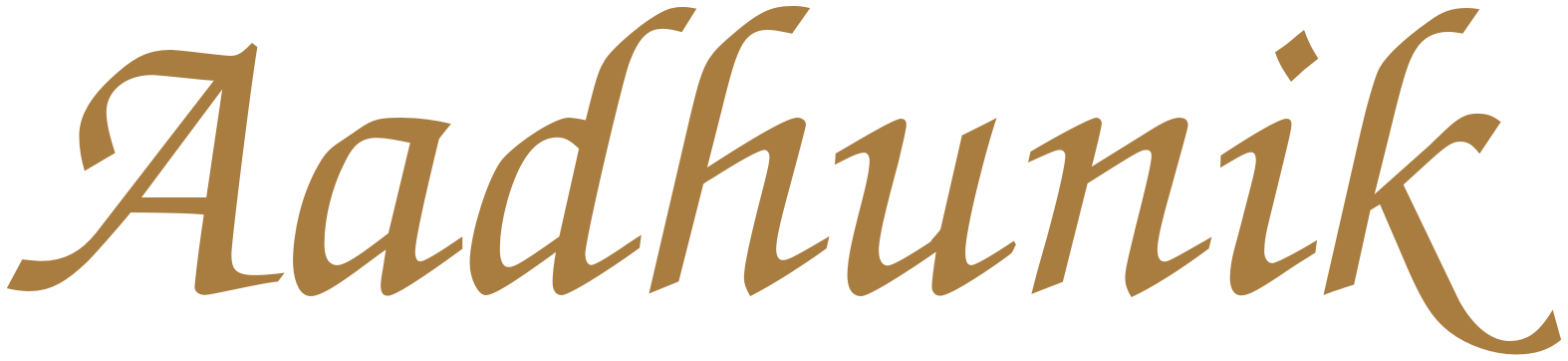 Aadhunik Signature Events